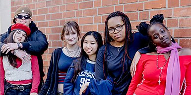 Foto Gruppe Jugendliche