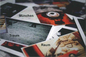 "München.Traum.Raum", Ausschnitt aus der Einladungskarte